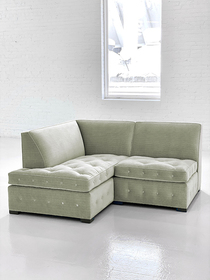 Light green sectional-210-xxx